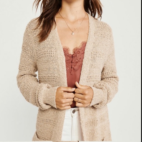 Abercrombie Easy Stitched Cardigan 